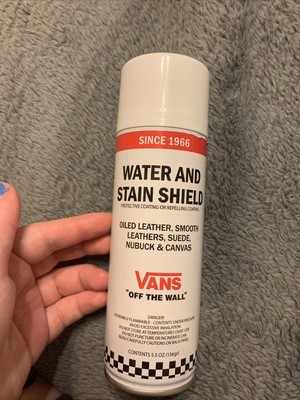 vans water and stain shield can