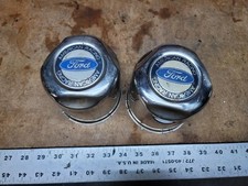 2 American Racing Ford 1242100for Wheel Center Rim Hub Cap Cover Chrome