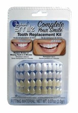 Instant Smile Complete Your Smile Temporary Tooth Replacement Kit