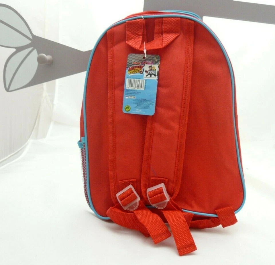 Disney sac à dos Mickey Donald rouge et bleu 31 x 25 x 10 cm env dès 3ans - Photo 2/2