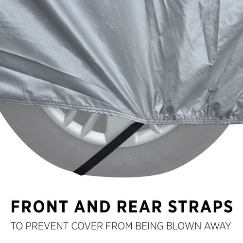 Multi-Layer Waterproof Car Cover for Auto All Weather Protection Large Sedan XXL - Picture 19 of 21