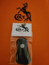 Colt 1900 1902 1903 38 Auto Pocket Military black checkered grips w/medallions