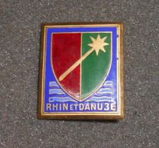 INSIGNE  1° ARMEE RHIN ET DANUBE - Courtois Paris