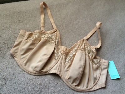 GODDESS 44G Sand ADELAIDE   Strapless Convertable Underwire Bra Style 6663 NWT