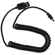 HQRP USB Adapter Cable 3.5mm x 1.35mm Plug for USB HUB Radio Speaker Tablet PC