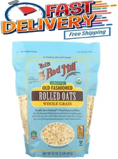 Bob's Red Mill, Old Fashioned Rolled Oats, Organic, 32 oz