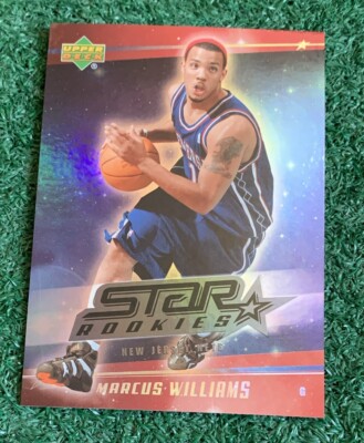MARCUS WILLIAMS - 2006-07 UD RESERVE STAR ROOKIES ROOKIE CARD #221  NETS - NBA