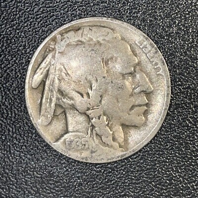 1935 D  Buffalo Nickel Indian Head AS SHOWN Free Shipping /Lot B85