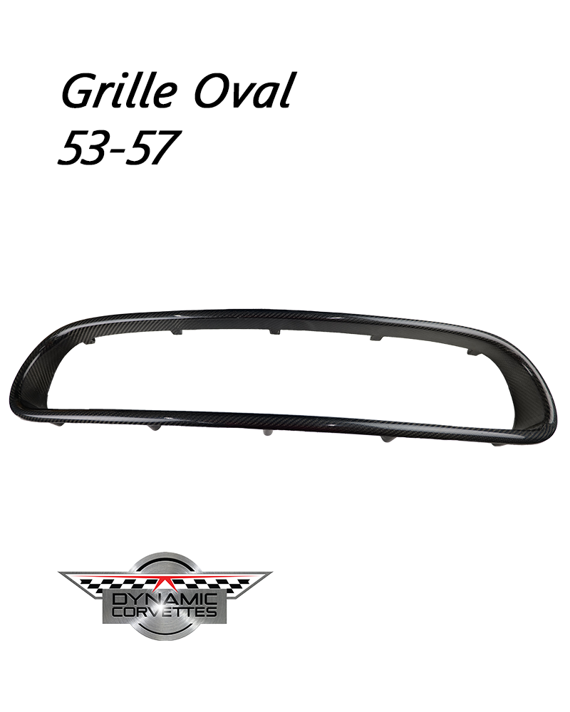 1953-1957 Corvette - Grille Oval- Custom Fiberglass
