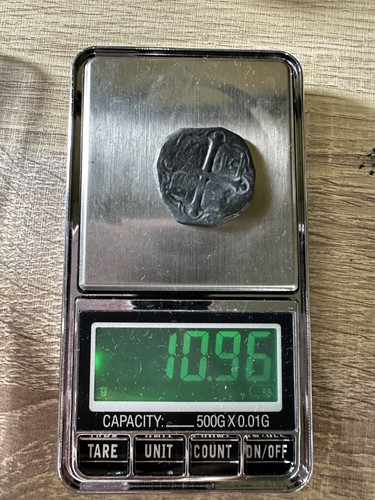 4 Reales Cob Spanish, Silver Coin Treasure (OMP mark) - Picture 8 of 8