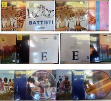 BLOCCO VINILI LUCIO BATTISTI - NON VENDIBILI SEPARATAMENTE - NUOVI SIGILLATI