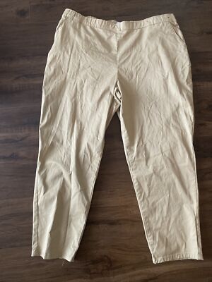 Laura Scott Comfort Pants - Cotton - Size 20W Short