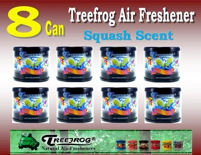 TREE FROG SQUASH SCENT AIR FRESHENER 8 Can Treefrog SQUASH Scent Air Freshener