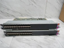 Lot of 2 Cisco WS-X4724-SFP-E 24 Port Gigabit SFP+ Module -Catalyst 4500E Series