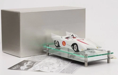 SCHWYN HAAS,Speed ​​Racer MACH 5 PreMo Series 3 White, 1/32, HAM-012