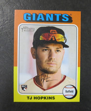 2024 Topps Heritage High Number Mini TJ Hopkins RC #628