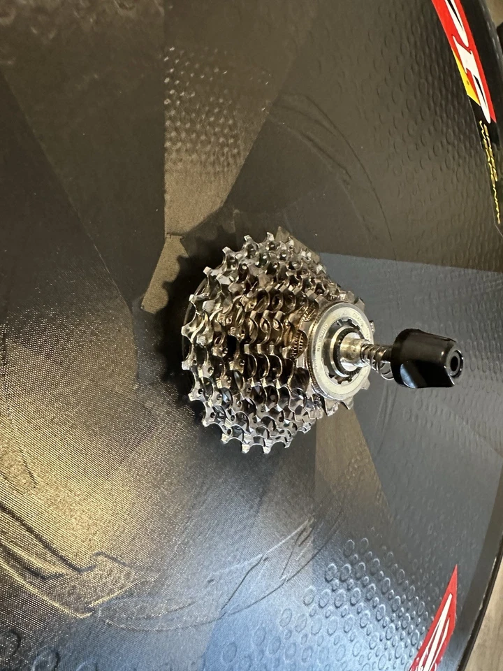 New Zipp Solid Wheel 27 11-23 Sprockets Sewn On Tire Rim - Image 3 of 4