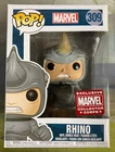Funko Pop Rhino #309 Vinyl Figure Marvel Collector Corps Exclusive 2018