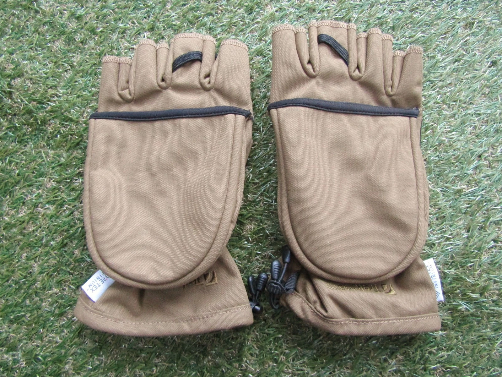 Trekmates Gore-Tex Duo Mitt Gloves - Khaki - Hiking/Walking