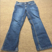 CARHARTT Flannel Lined Jean Womens Size 4 Regular 100648-422 Relaxed Fit Boot