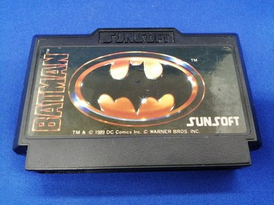 Famicom Software Model Batman SUNSOFT