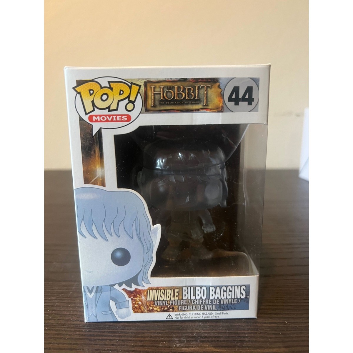VAULTED Invisible Bilbo Baggins Funko Pop #44 Lord Rings LOTR
