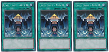 3x Level Limit - Area B - (AP07-EN010 - Unltd Ed - Super Rare) - VLP - Yugioh