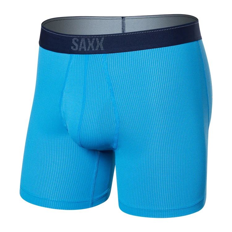 Saxx Quest Quick Dry Mesh Boxer Brief Fly Men's Underwear