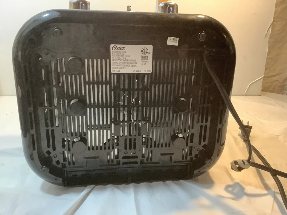 OSTER 50’s Style Retro Aesthetic 4 Slice Toaster Extra Wide Slots Turquoise - Image 4 of 4