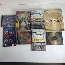 Sid Meier's Civilization III Complete Conquests Civil War IV Lot PC CD-ROM Game
