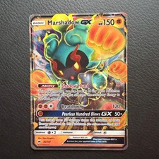 Pokémon TCG Burning Shadows Marshadow GX 80/147 • Rare Holo GX • Holo NM
