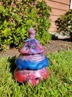 Bisexuali-tree: Handcrafted Pink, Purple, & Blue Shimmery Resin Mixed Media Tree — photo 3