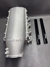 Holley Efi Intake Manifold Mid Rise Ram 92mm Top Cathedral Port With Fuel Rails Holley Efi Intake Manifold Mid Rise Ram 92mm Top Cathedral Port With Fuel Rails