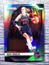 2024 Panini Prizm WNBA #118 DiJonai Carrington Blue Velocity Prizms