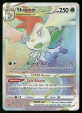Shaymin VSTAR 173/172 Rainbow Rare Brilliant Stars Pokemon Holo Near Mint on eBay