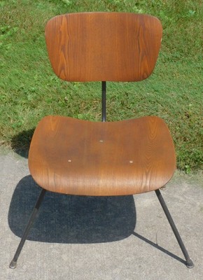 Vintage Charles Eames Dining Chair DCM, Molded Plywood, Herman Miller, #3 of 4