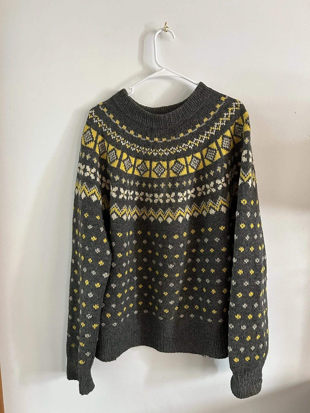 Vintage Wool Sweater Woolmode Lecerne Large
