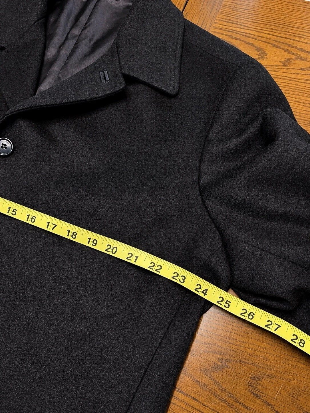 Ermenegildo Zegna Wool Silk Car Coat Mens Wool Silk Blend Luxury Class Italy 816 image 5