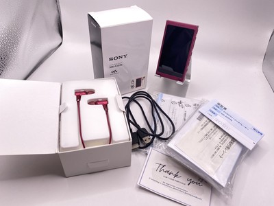 Sony NW-A35 WALKMAN 16GB Hi-Res Player pink Englisch ok Displayblasen