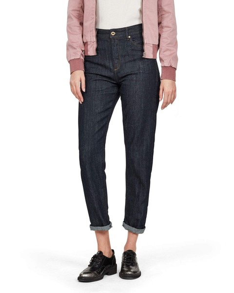 G-Star Damen Jeans 3301 High Straight 90'S Ankle Rl 3D Raw Denim Blau W26 L32-image