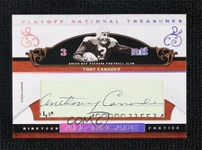 2007 Playoff National Treasures All Decade Cut Signatures Tony Canadeo Auto 1q7