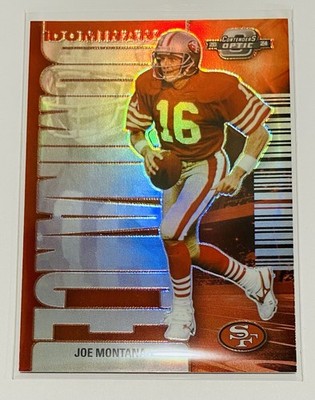 2024 Panini Contenders Optic Prizm Dominance Joe Montana #DOM-JMA HOF 49ers