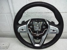 2020 Bmw 750i Black Leather Steering Wheel Oem 2020 Bmw 750i Black Leather Steering Wheel Oem