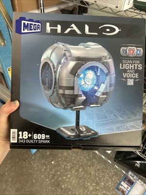MEGA HALO 343 GUILTY SPARK 609 PCS BUILDING SET WITH LIGHTS & VOICE BRAND NEW