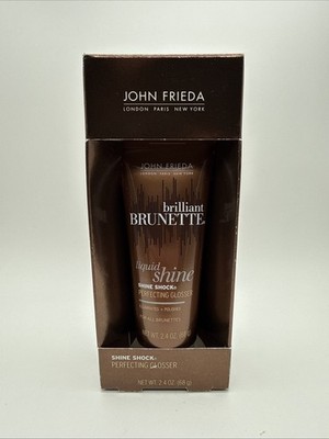 John Frieda Brilliant Brunette Liquid Shine Shock Perfecting Glosser 2.4oz *NEW*
