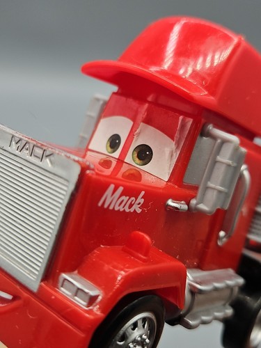 Disney Pixar Cars Mack Rusteze Truck Hauler Cab Only Red 95 Toy Plastic 2016 - Picture 6 of 9