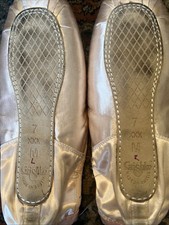 Grishko Nova Pointe Ballet Shoes Pink Satin Handmade In Russia New With Tags 