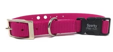 OmniPet E-Collar Replacement Strap – 3/4" x 24" – DB, 2-Hole (1 5/8") Raspberry
