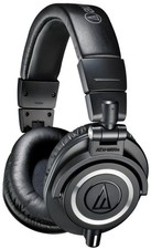 Audio-Technica ATH-M50x Closed-Back Monitor Headphones Black  Open Box 
