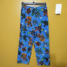 Skylanders Swap Force Fleece Pajama Pants w Eruptor, Wash Buckler Jet-Vac Y XL